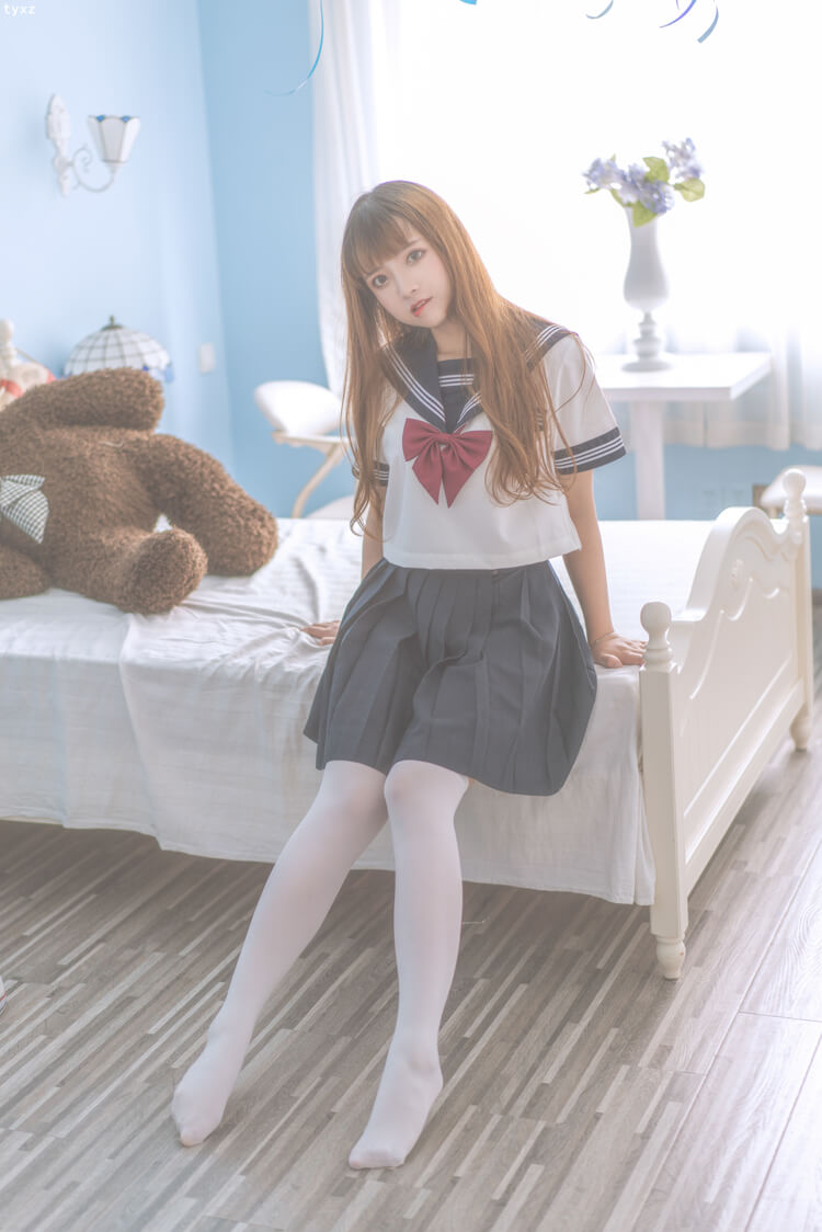 [cosplay]一只云烧JK制服+女仆写真[88P/683MB]